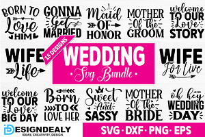 Wedding SVG Bundle