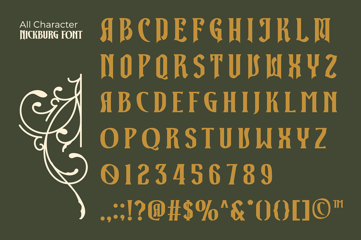 Nickburg, a Handwritten Font by Nathatype (Photo 9 of 15)