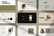 Brand Guidelines Template, a Presentation Template by PrintIdea (Thumbnail 1 of 11)