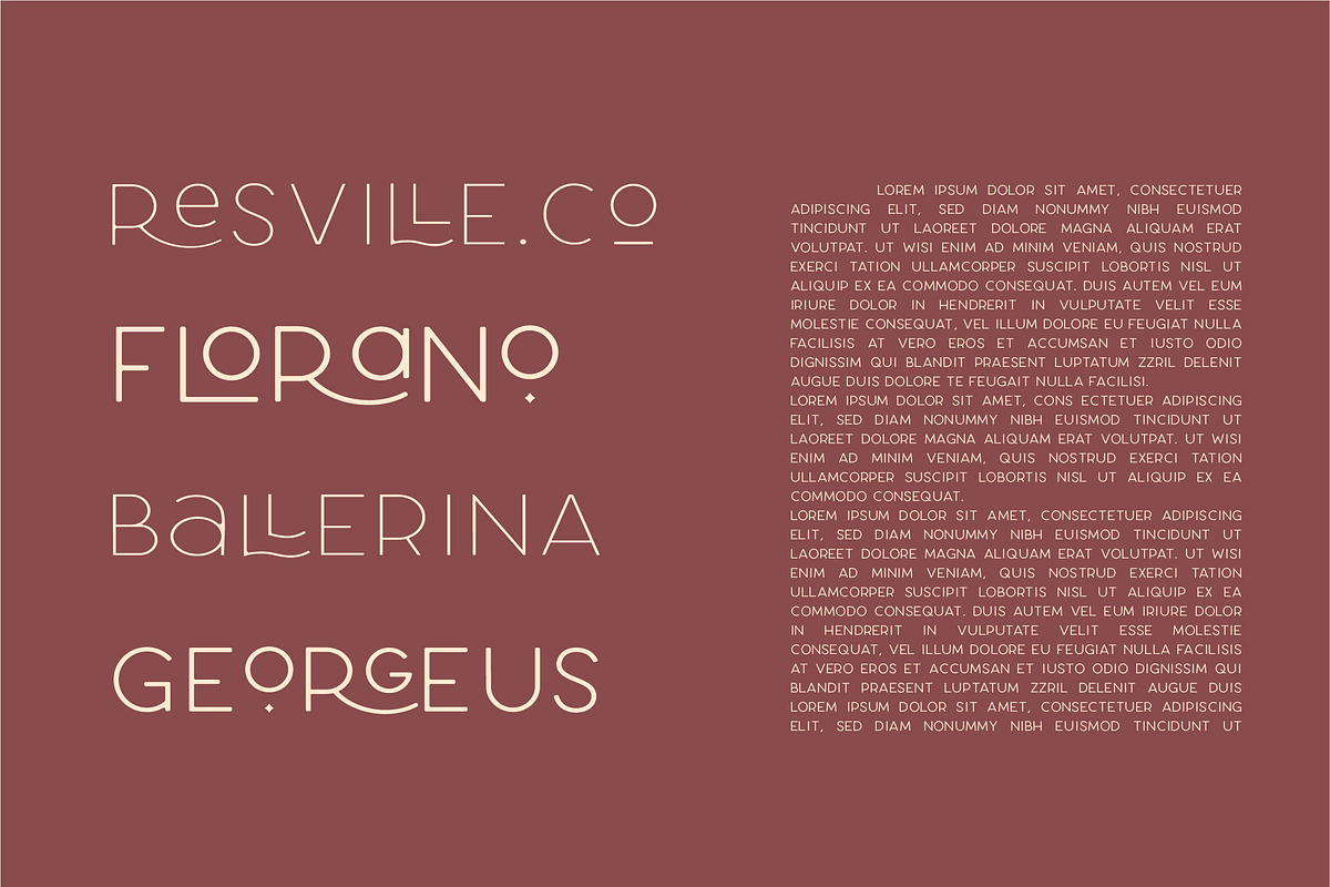Larosa Sans Elegant Typeface, a Sans Serif Font by Kaligra.co (Photo 14 of 22)