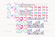 Back to School Seamless Pattern, a Pattern Graphic by GlamArtZhanna (Thumbnail 4 of 4)