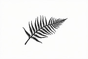 8 Fern Leaf Silhouette Bundle, an Illustration by BIPLOB EXPERT (Thumbnail 4 of 9)