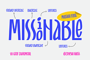 Mandiora, a Sans Serif Font by zeenesia (Thumbnail 13 of 17)