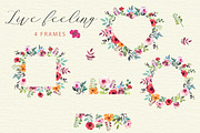 Watercolor floral collection, an Illustration by Julycolor (Thumbnail 4 of 7)