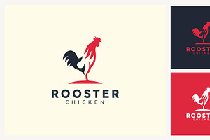 Rooster Chicken Logo Design, a Branding & Logo Template by Andre