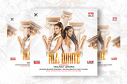 All White Party Flyer Design, a Flyer Template by Shajib Shikder (Thumbnail 2 of 2)