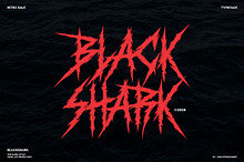 Blackshark typeface