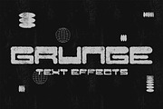 Grunge Text Effects – 2 PSD Files, a Layer Style Add-On by Cursedesign (Thumbnail 2 of 7)