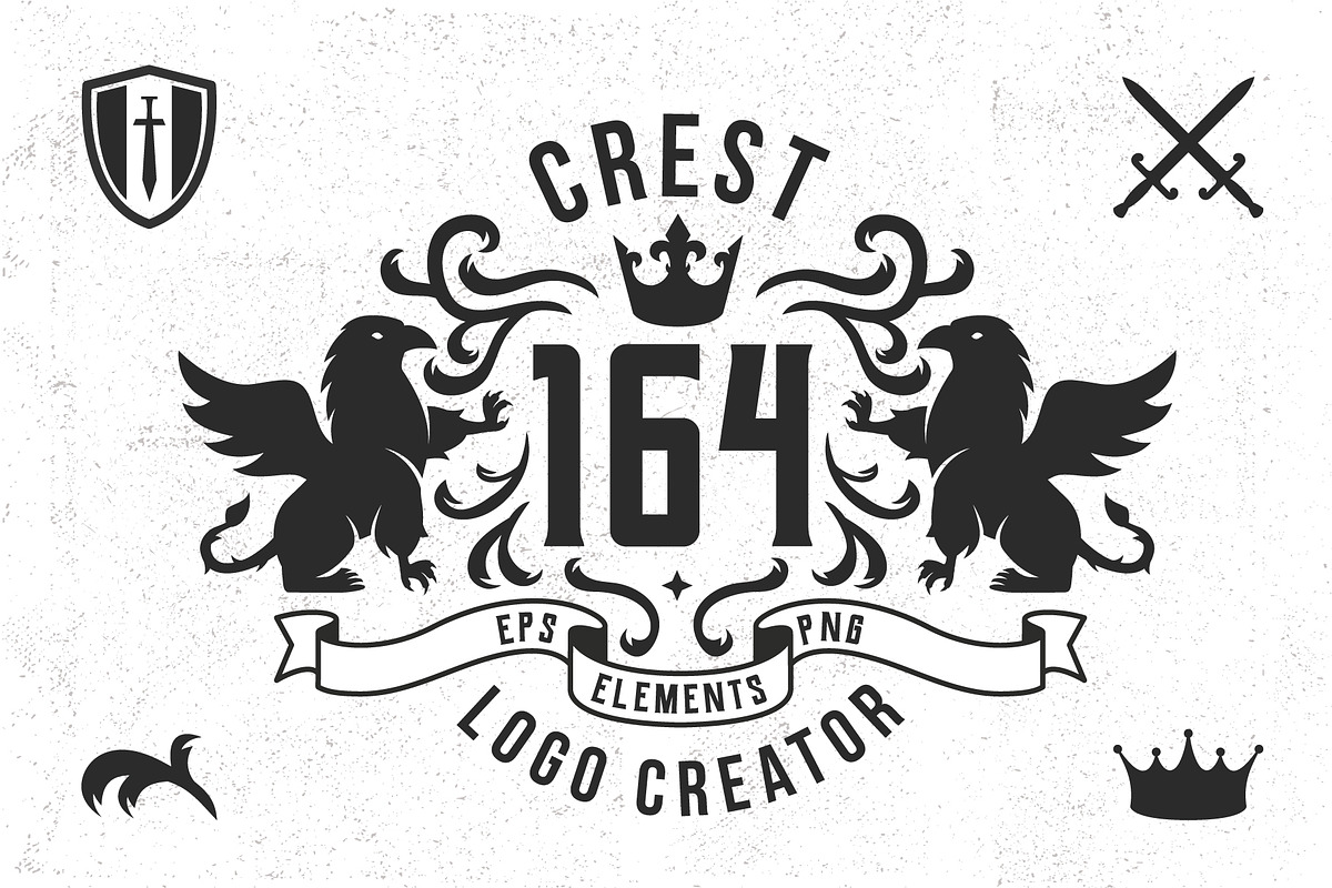 Heraldry, Coat of Arms logo creator, an Object Graphic by DenysHolovatiuk (Photo 1 of 14)