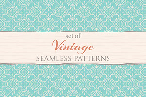 Set of 72 vintage patterns