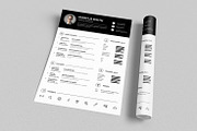 Simple Resume CV, a Stationery Template by ND Design (Thumbnail 2 of 8)
