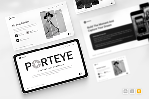 Photography Portfolio Google Slide, a Presentation Template by Annora Studio