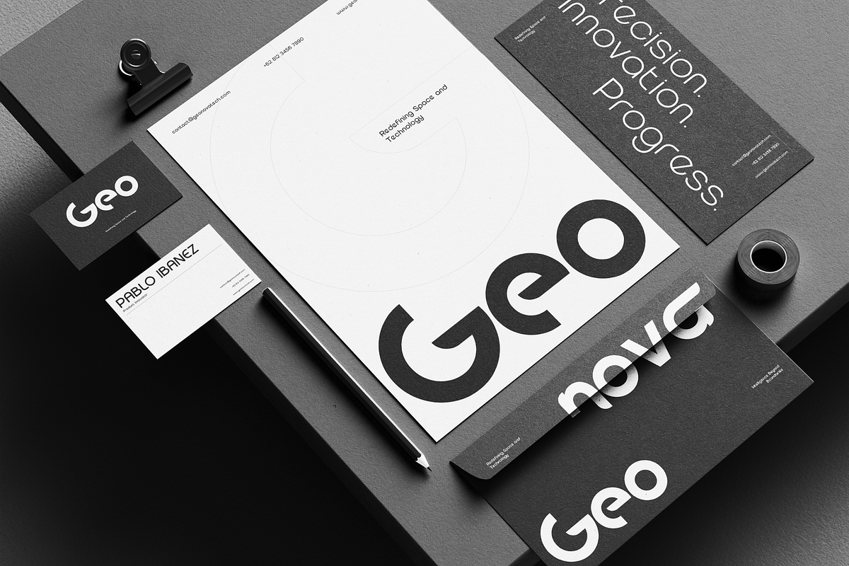 Geonowa Modern Sans Serif Font, a Sans Serif Font by Rasio Studio (Photo 12 of 13)
