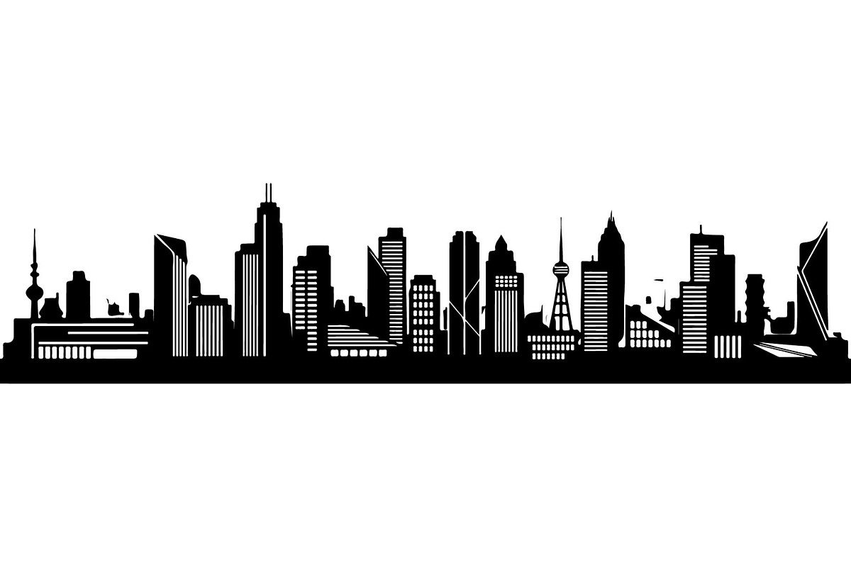 City Skyline Silhouette Bundle, an Object Graphic by Creativeshirt (Photo 20 of 20)