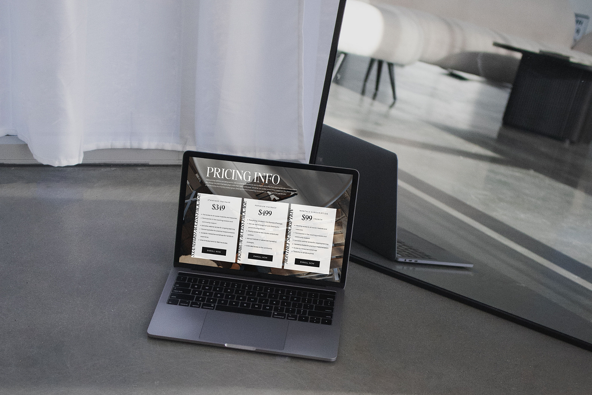 Showit Sales Page Template, a Landing Page Template by Blush Created (Photo 10 of 18)