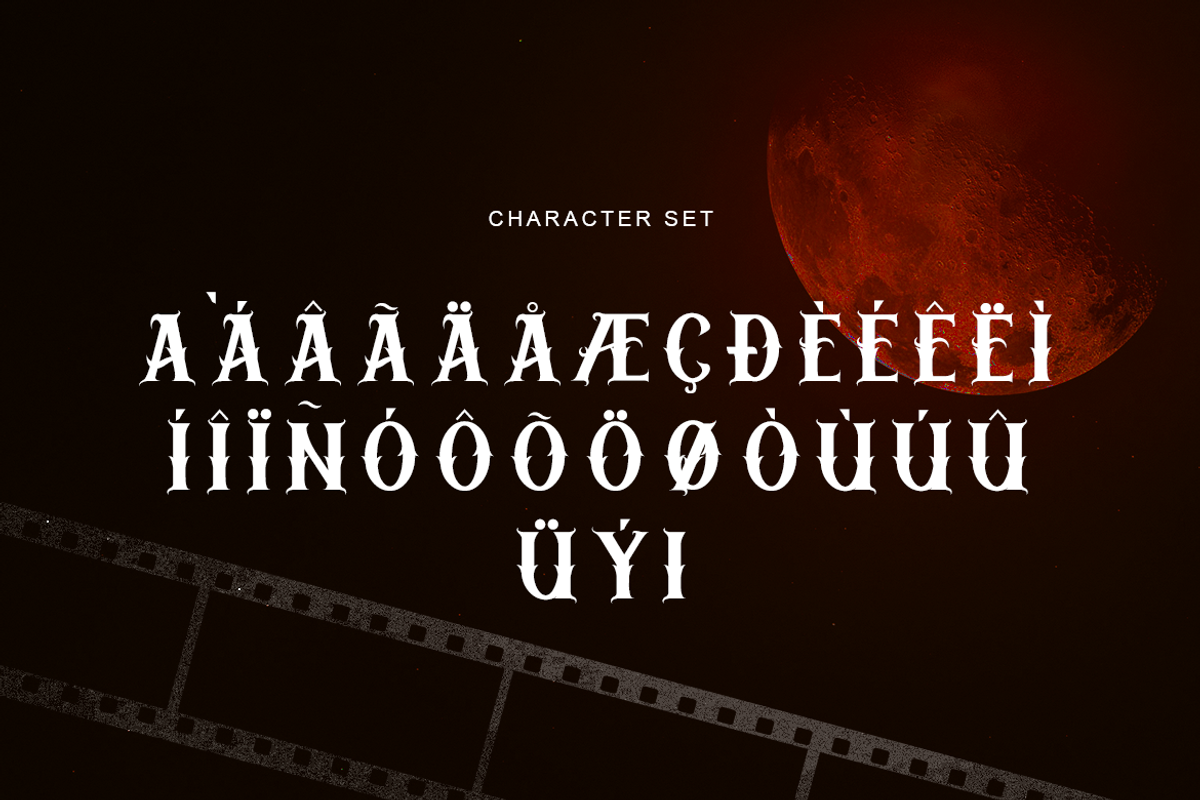 Baracuda Monster - Horror Font, a Serif Font by Meizzaluna Design (Photo 6 of 10)