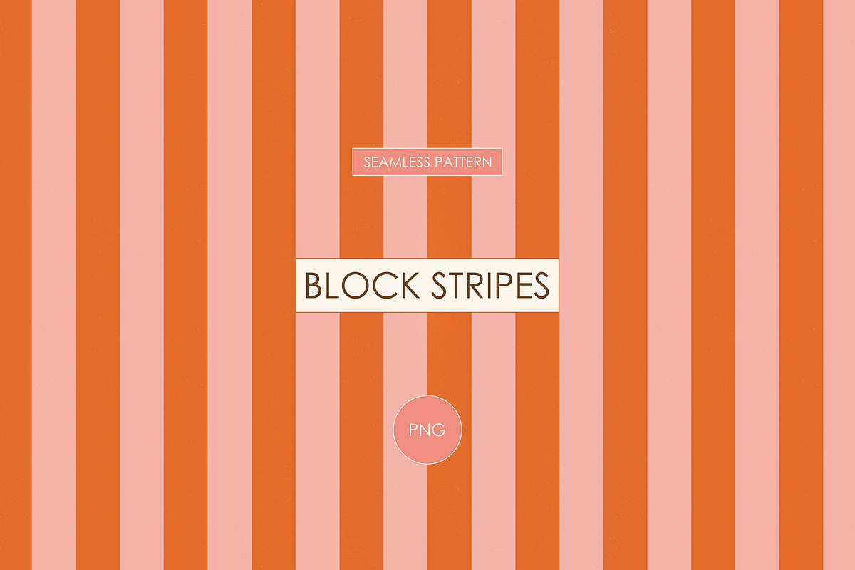 Block Stripes Seamless Pattern, a Pattern Graphic by HonestiesPrintS (Photo 1 of 3)