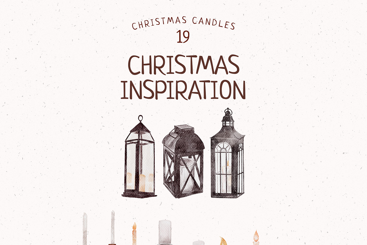 Christmas Inspiration Watercolor set, a Seasonal Illustration by Yakovleva Margarita (Photo 17 of 19)