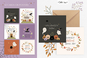 Halloween Clipart & Patterns