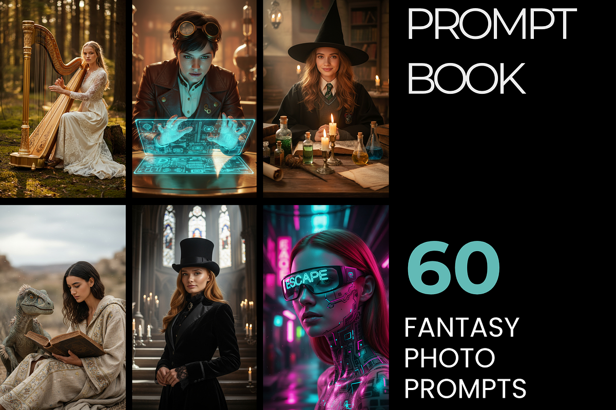 60 Fantasy Photo Prompts, an Arts & Entertainment Photo by Selenique Studio (Photo 1 of 12)
