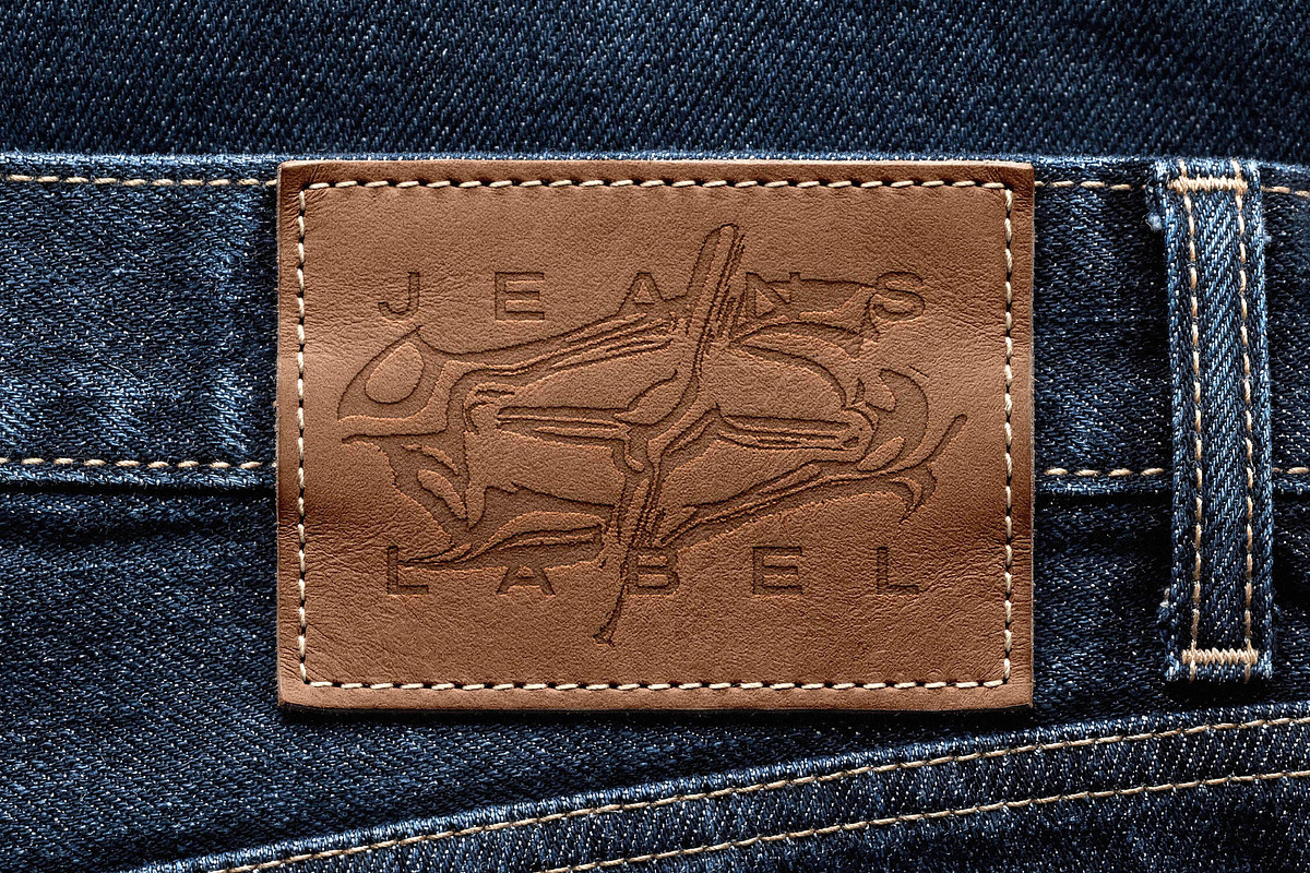 Jeans Label Mockup, a Bottom Mockup by Design Squad (Photo 3 of 4)