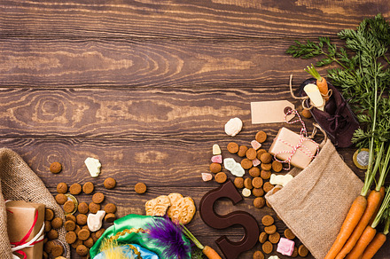 Dutch holiday sinterklaas background featuring sinterklaas, nicholas, and shoe, a Holiday Photo by Iryna Melnyk Photography