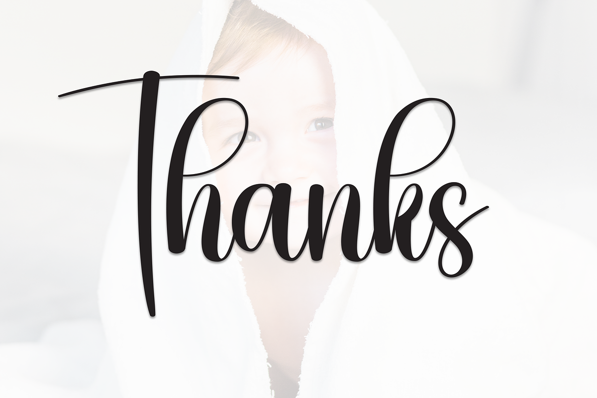 Babycute | Script Font, a Handwritten Font by Scratchones (Photo 9 of 9)