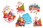 Christmas banners set, an Illustration by Cattleya (Thumbnail 2 of 4)