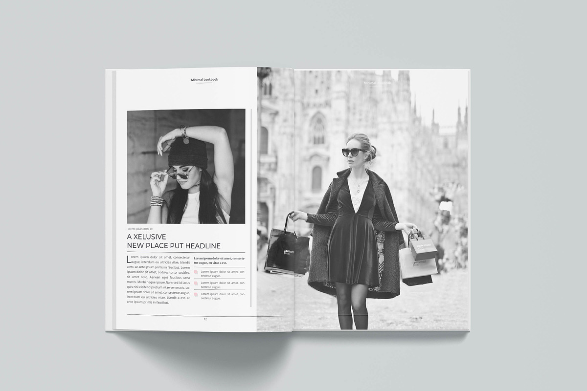 Fashion Magazine Templates, a Magazine Template by obidullah_01 (Photo 9 of 14)