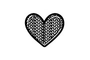 Knitted Heart Love Vector Bundle, an Illustration by Designs_River (Thumbnail 2 of 53)