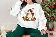 Christmas Coffee Clipart, an Illustration by DreamArtGraphic (Thumbnail 2 of 4)