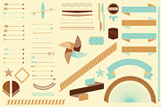 Arrows, ribbons & more type deco, an Object Graphic by 3lines (Thumbnail 3 of 3)