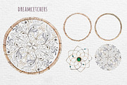 Boho style Dreamcatchers & teepee, an Illustration by Peace ART (Thumbnail 3 of 5)