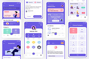 Queezy - Quiz App UI Kit, an UI Kit Template by Creative Perspective (Thumbnail 5 of 8)