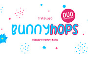 Bunnyhops - Font, a Sans Serif Font by TrimStudio (Thumbnail 1 of 8)