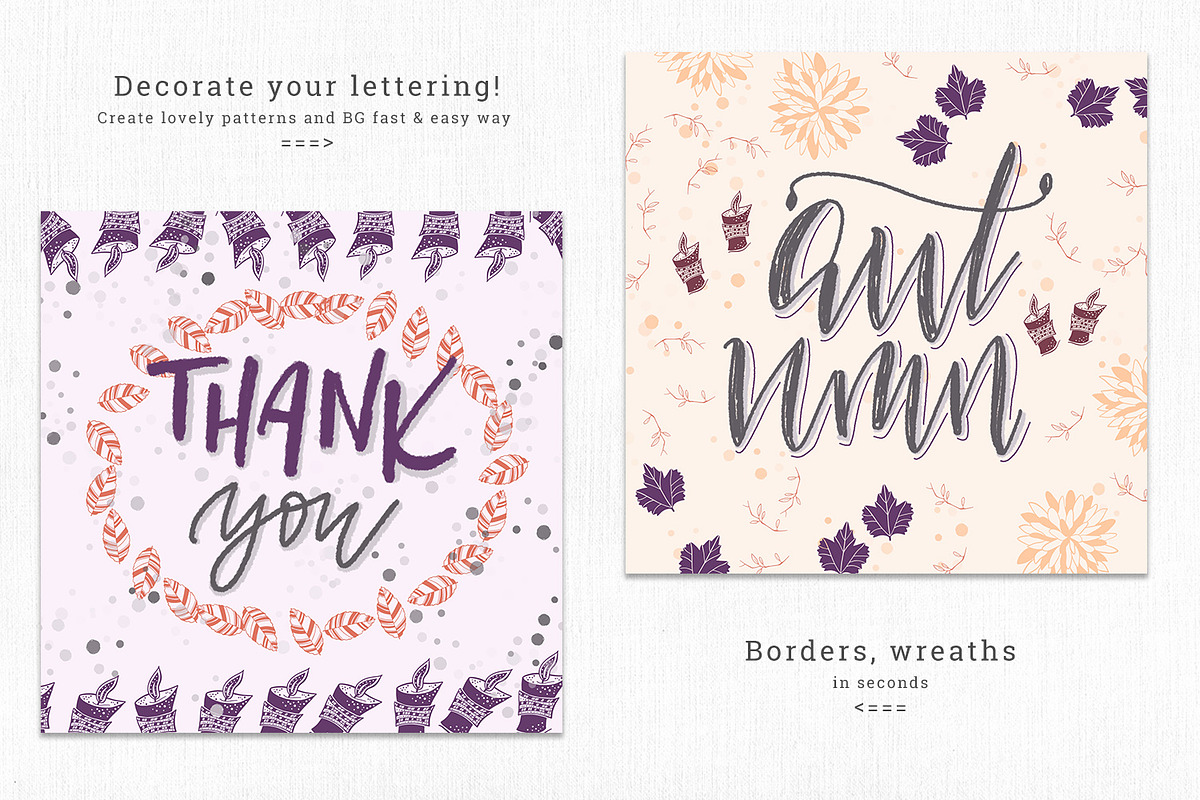 Autumn Brush Box for Procreate, a Brush Add-On by Gray Cat Graphics (Photo 2 of 7)