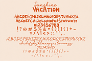 Sunshine Vacation Font Duo, a Handwritten Font by cocodesign (Thumbnail 7 of 9)