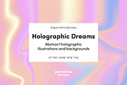 Holographic Dreams, a Pattern Graphic by Geometrica Bureau (Thumbnail 1 of 12)