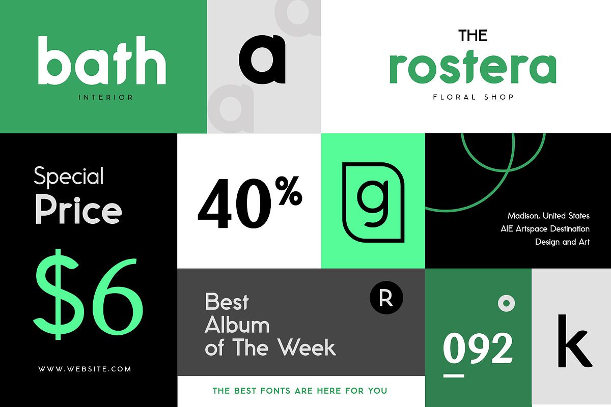 Mondapick Sans Serif Font Family, a Sans Serif Font by UICreative (Photo 12 of 12)