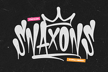 Snaxons - Fat Cap Graffiti Font