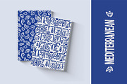 Mediterranean seamless patterns, a Pattern Graphic by Nadia Grapes (Thumbnail 7 of 7)