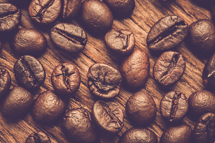 Roasted coffee bean stock photo containing roast and table, a Food & Drink Photo by Pushish Images