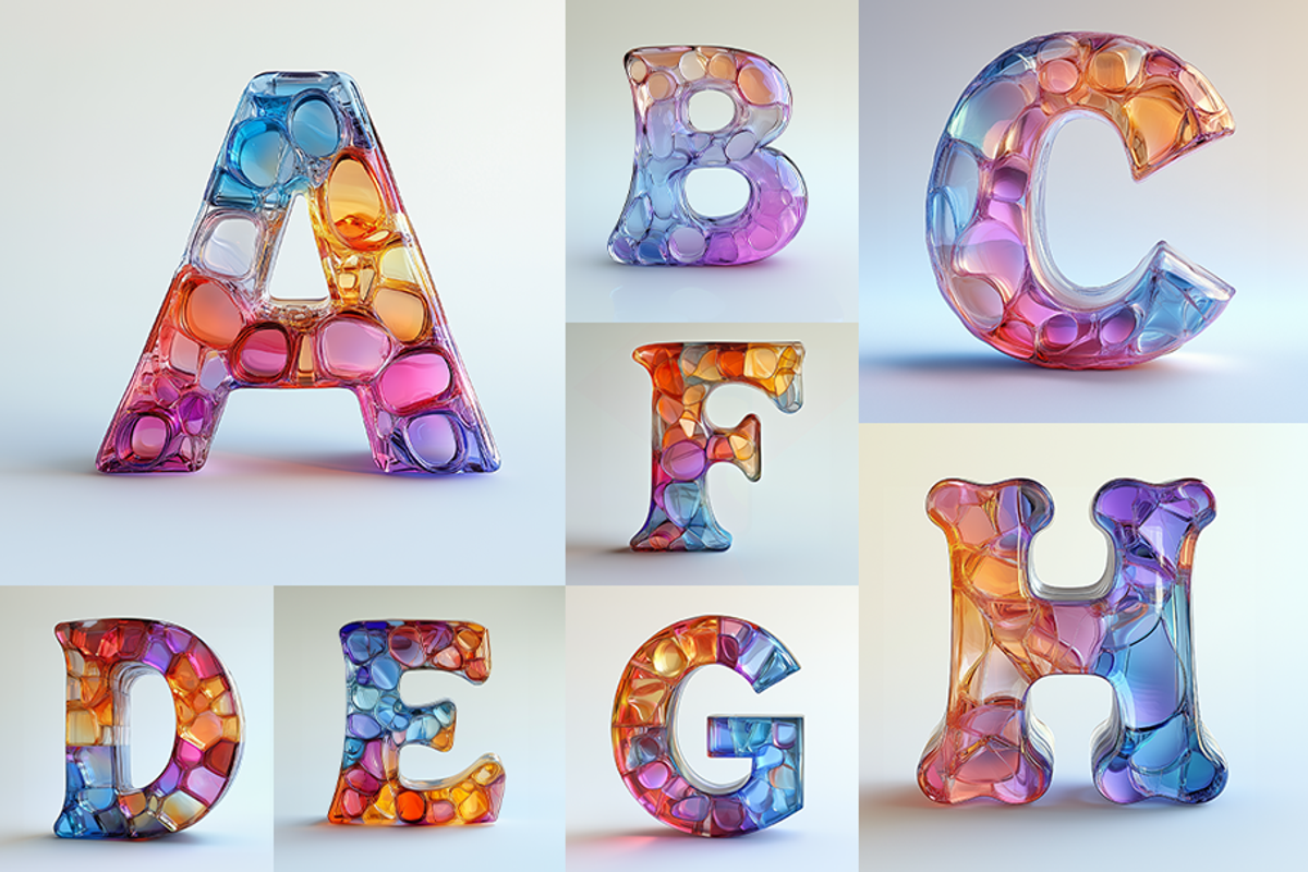 The Glass Alphabet, an Abstract Photo by Picturesque Stories (Photo 2 of 6)