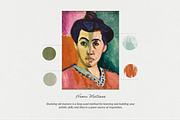 Henri Matisse Procreate Brushes, a Brush Add-On by Digi Life (Thumbnail 4 of 13)