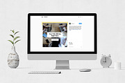 Lady Boss Instagram Posts, a Social Media Template by Social Corner Graphics (Thumbnail 4 of 8)
