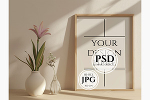 Wall Art Mockup, Frame Mockup