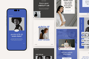 Unearth Social Media Templates, a Social Media Template by Big Cat Creative