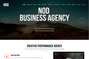 NOD - Business Landing Page HTML