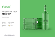 Wine Bottle Width Box, a Product Mockup by Green Art (Thumbnail 4 of 8)