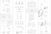 Optimum Wireframe Kit, a Wireframe Template by Kevin H. Design (Thumbnail 6 of 7)